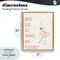 Stupell Industries All Things Possible Ballerina Floating Frame, design by Kim Allen